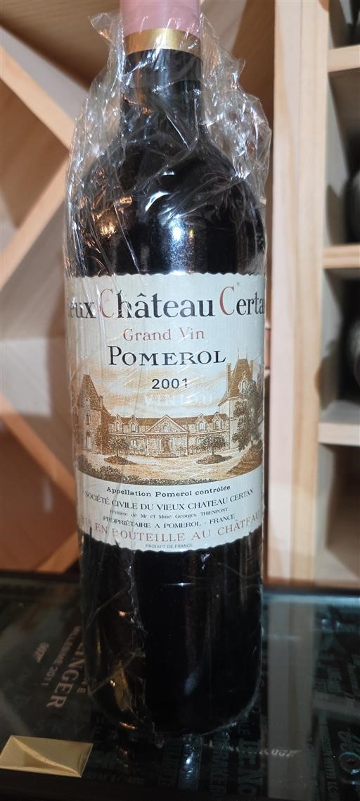 Bordeaux Pomerol Château Vieux Certan Grand Vin 2001