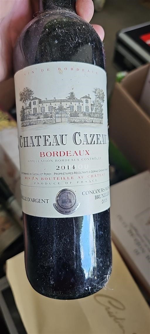 Bordeaux Château Cazeau 2014