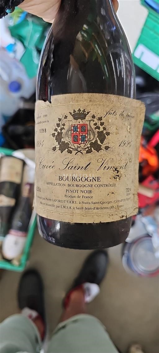 Bourgogne Pierre Laforest Saint Vincent 1994