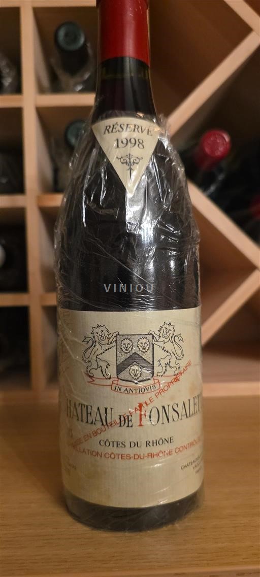 Údolí Rhôny Côtes-du-Rhône Château Fonsalette Réservé 1998