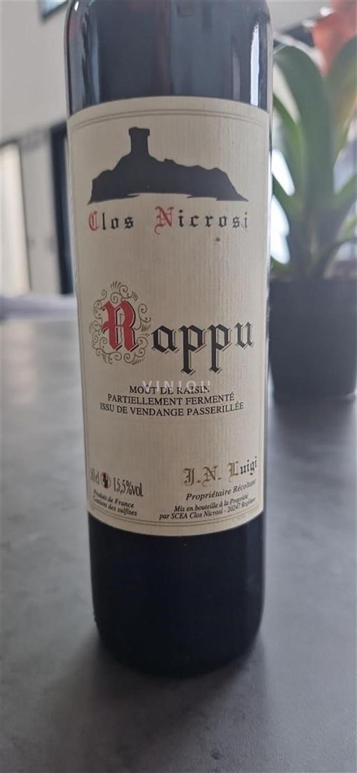 Corsica Not Specified Clos Nicrosi Rappu Non-Vintage