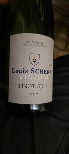 Alsace Grand Cru Louis Scherb & Fils Pinot Gris 2017