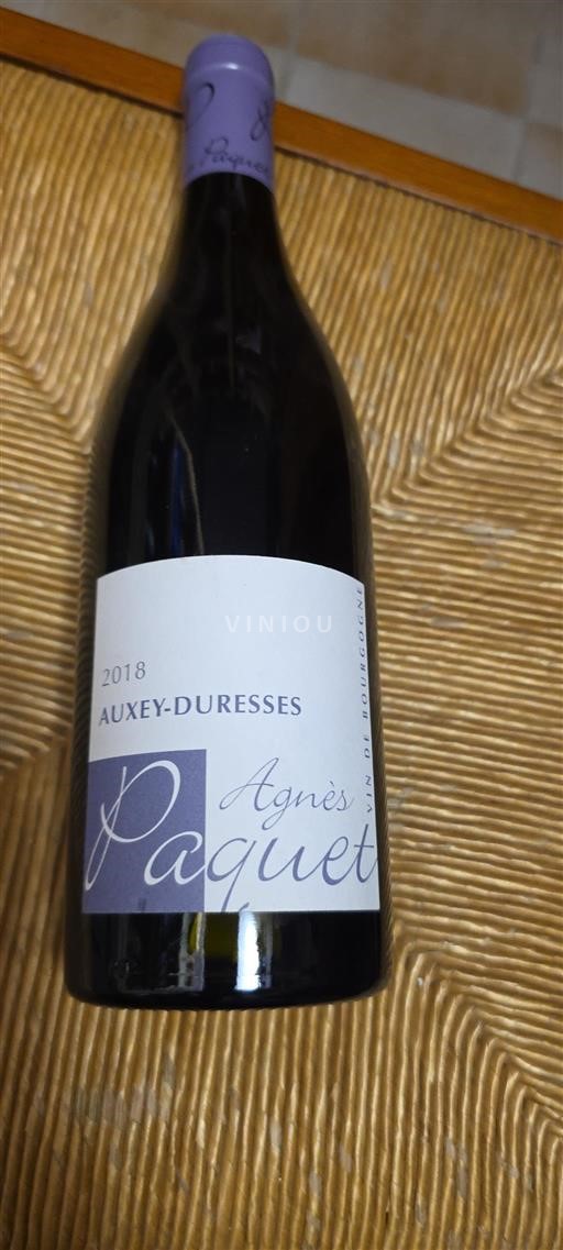 Burgundsko Auxey-Duresses Agnès Paquet 2018