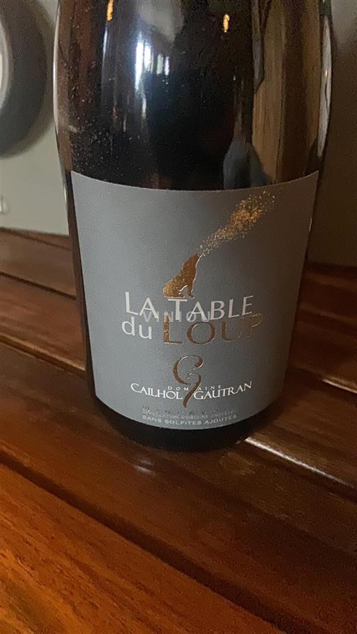 Languedoc Minervois Cailhol Gautran La Table du Loup 2022