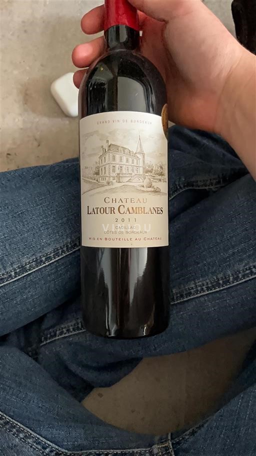 Bordeaux Cadillac-côtes-de-bordeaux Château Latour Camblanes 2011