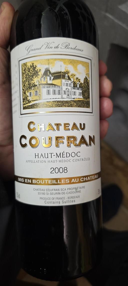 Bordeaux Haut-Médoc Château Coufran 2008