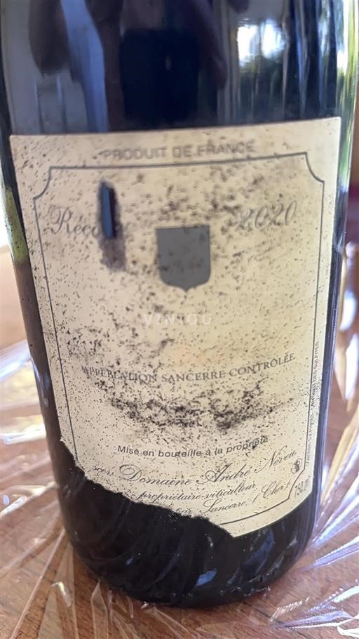 Loiren laakso Sancerre Domaine André Neveu 2020