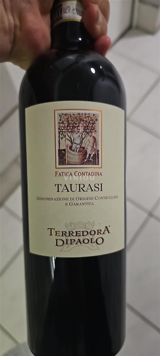 Campania Taurasi Terredora Di Paolo Fatica Contadina 2015