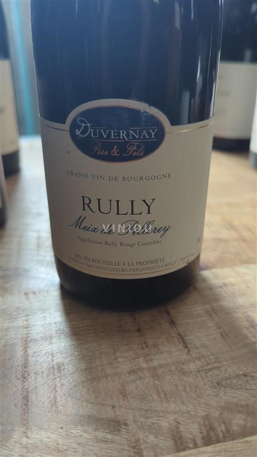 Burgundsko Rully Duvernay Père et Fils Meix de Pellerey Neročník