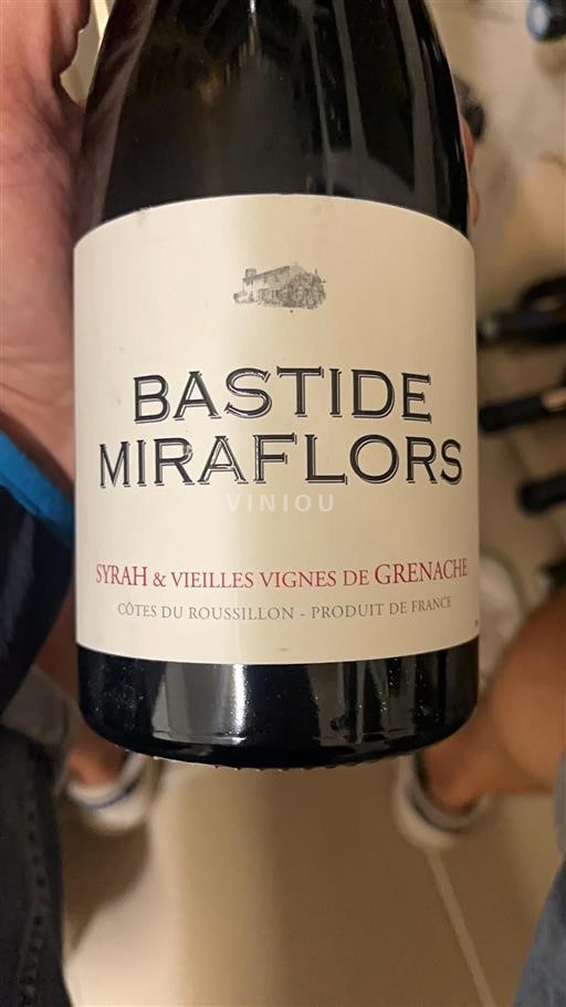 Roussillon Côtes-du-roussillon Bastide Miraflors Syrah & Vieilles Vignes de Grenache 2020