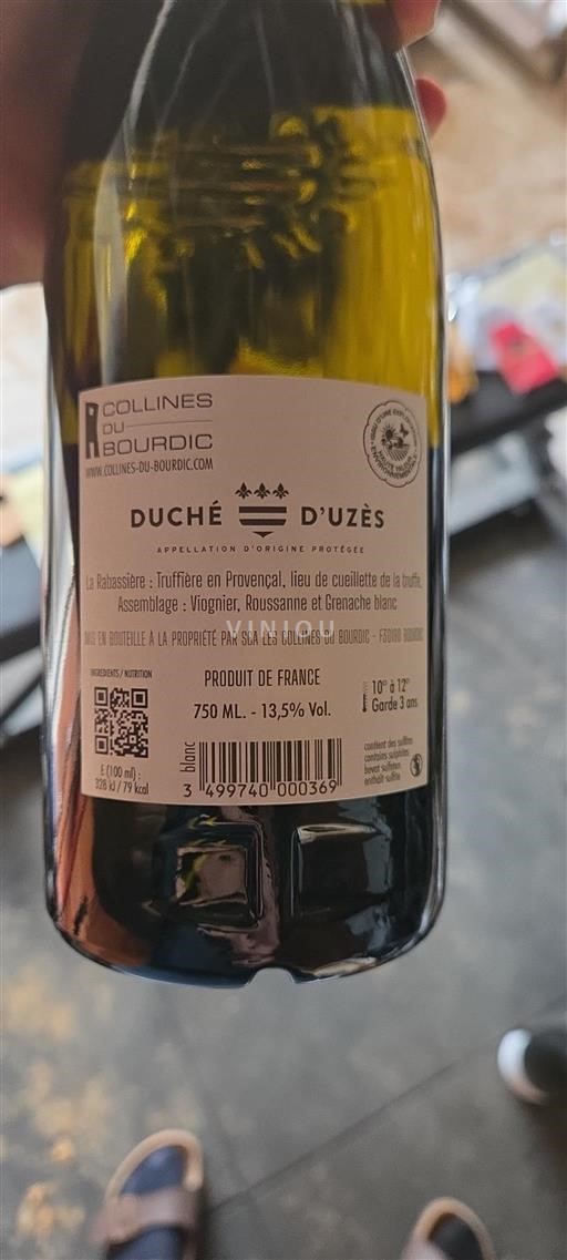 Vallée du Rhône Duché d'Uzès Collines du Bourdic La Rabassière 2024