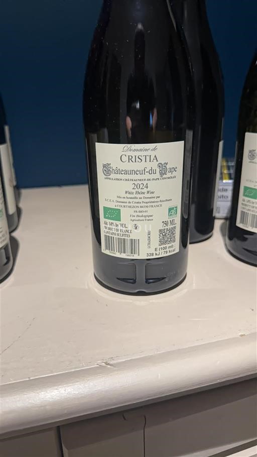 Valle del Rodano Châteauneuf-du-Pape Domaine Cristia 2024