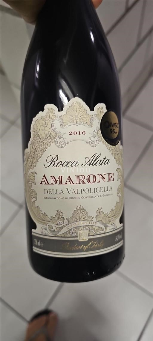 Veneto Amarone della Valpolicella Rocca Alata 2016