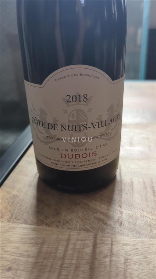 Bourgogne Côte de Nuits-Villages Dubois 2018