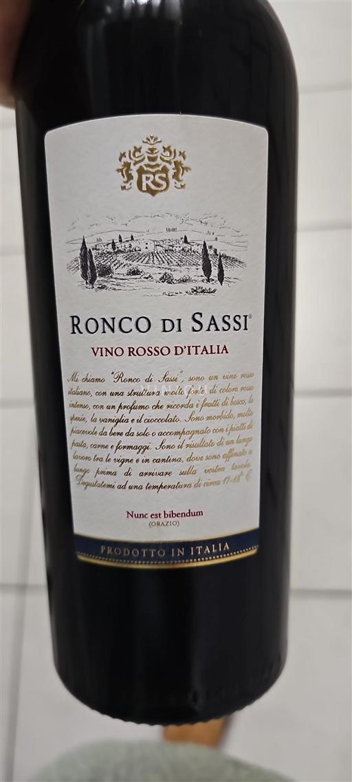 Tuscan Wines Unspecified Ronco di Sassi 2015