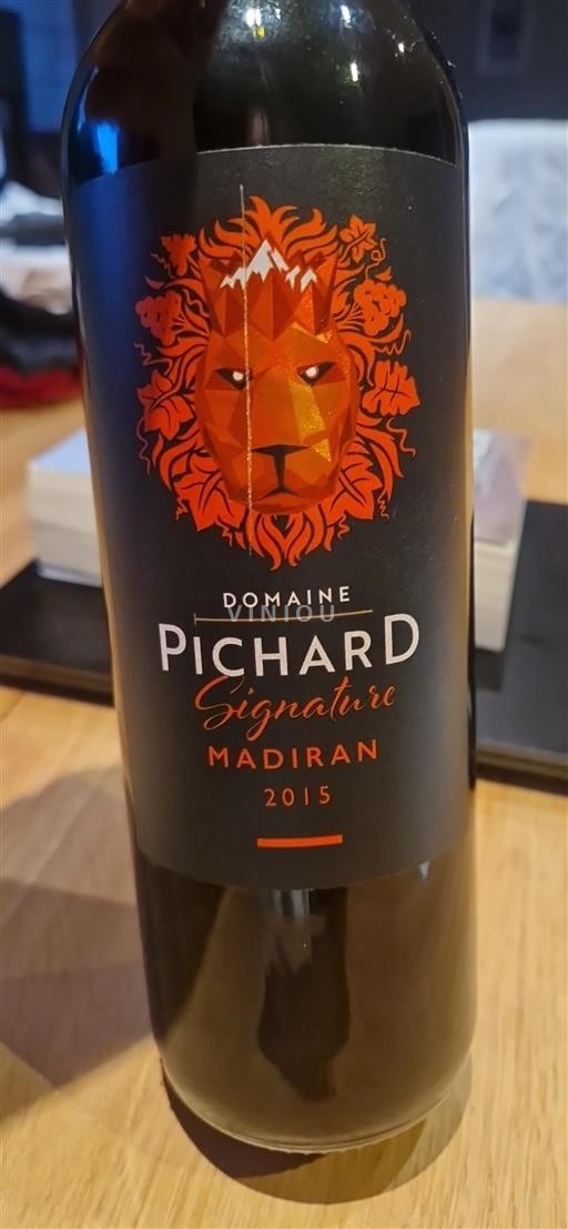 Sud-Ovest Madiran Pichard Signature 2015