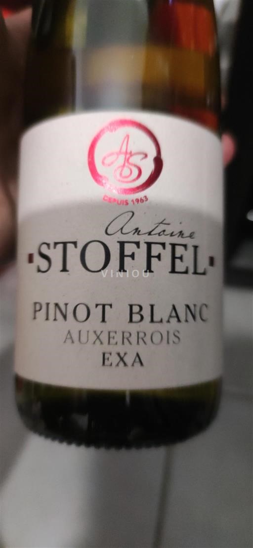 Alsazia Pinot bianco Grand Cru Antoine Stoffel Exa 2022