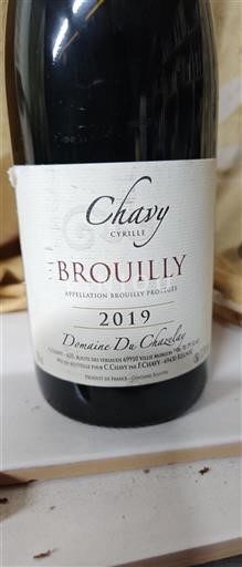 Beaujolais Brouilly Domaine Chazelay 2019
