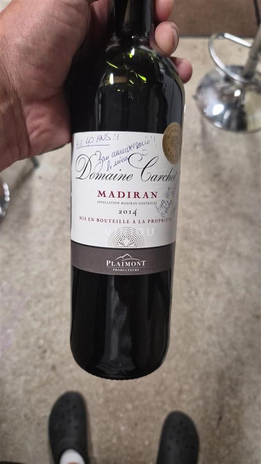 Sudoeste Madiran Domaine Carchet 2014