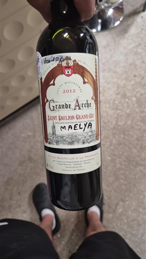 Bordeaux Saint-Émilion Grand Cru Grand Cru Grande Arche Maelya 2012