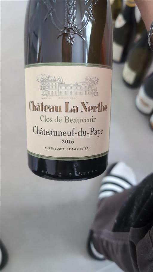 Rona dolina Châteauneuf-du-Pape Château La Nerthe Clos de Beauvenir 2015