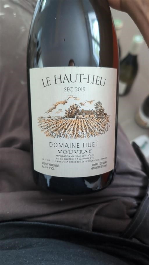 Valle della Loira Vouvray Domaine Huet Le Haut-Lieu 2019
