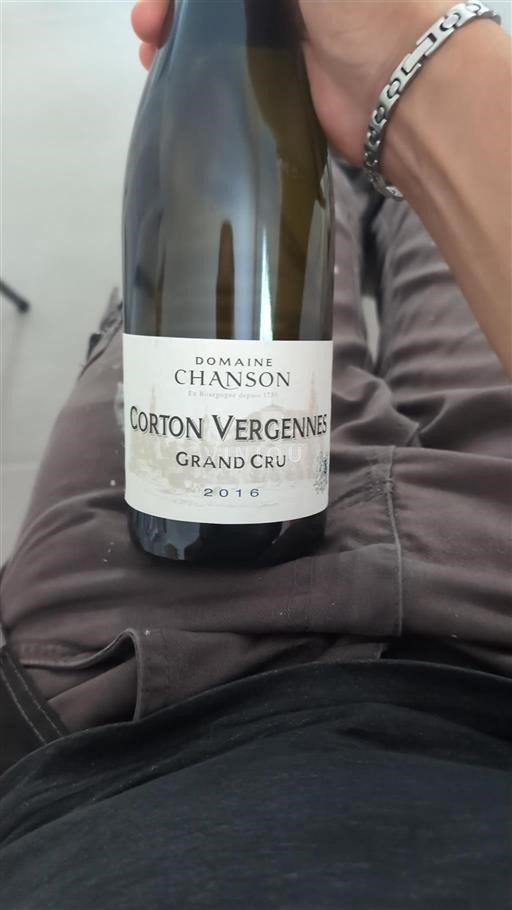 Bourgogne Corton Grand Cru Domaine Chanson Corton Vergennes 2016