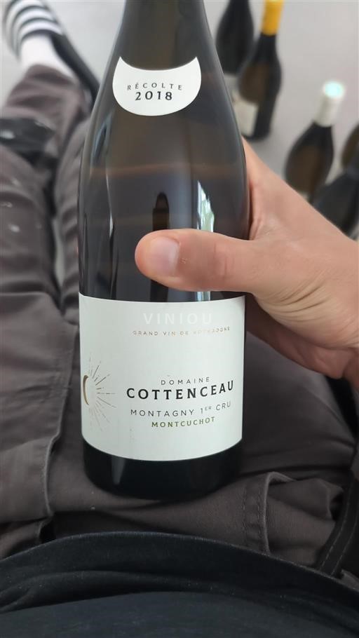 Burgundsko Montagny Premier Cru Domaine Cottenceau Montcuchot 2018
