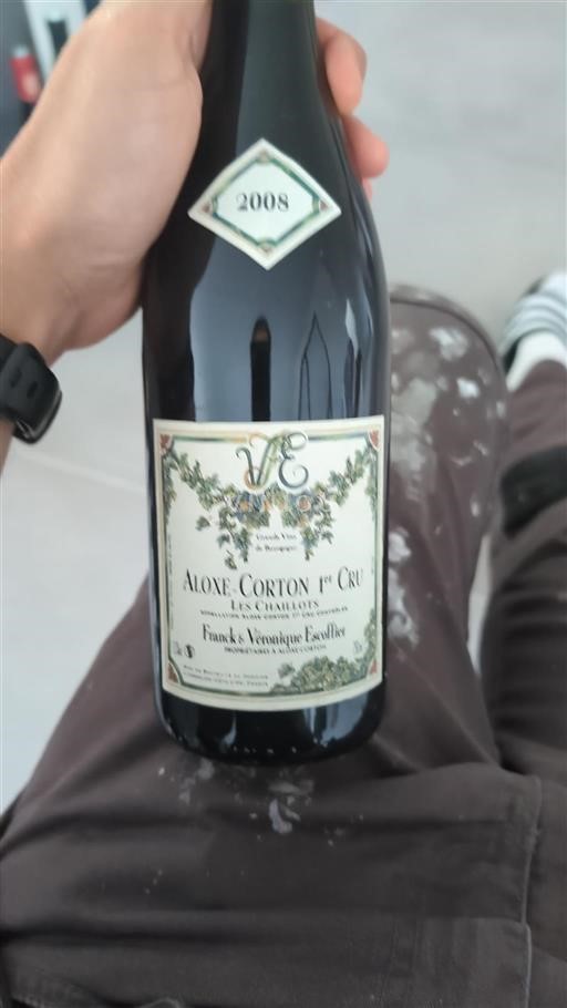 Burgundsko Aloxe-Corton Premier Cru Franck et Véronique Escoffier Les Chaillots 2008