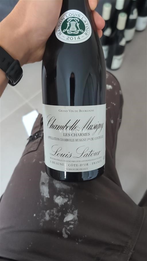 Burgundsko Chambolle-Musigny Premier Cru Louis Latour Les Charmes 2014
