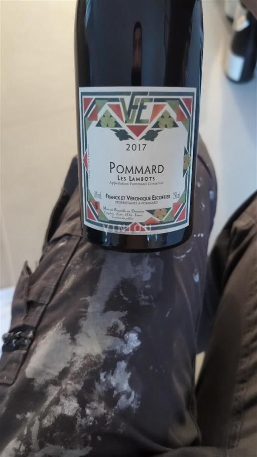 Bourgogne Pommard Franck et Véronique Escoffier Les Lambots 2017