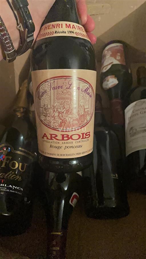 Jura Arbois Henri Maire Rouge Ponceau 1996