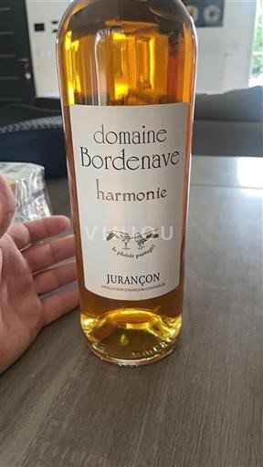 Lounais-Ranska Jurançon Domaine Bordenave Harmonie Ei vuosikertaa