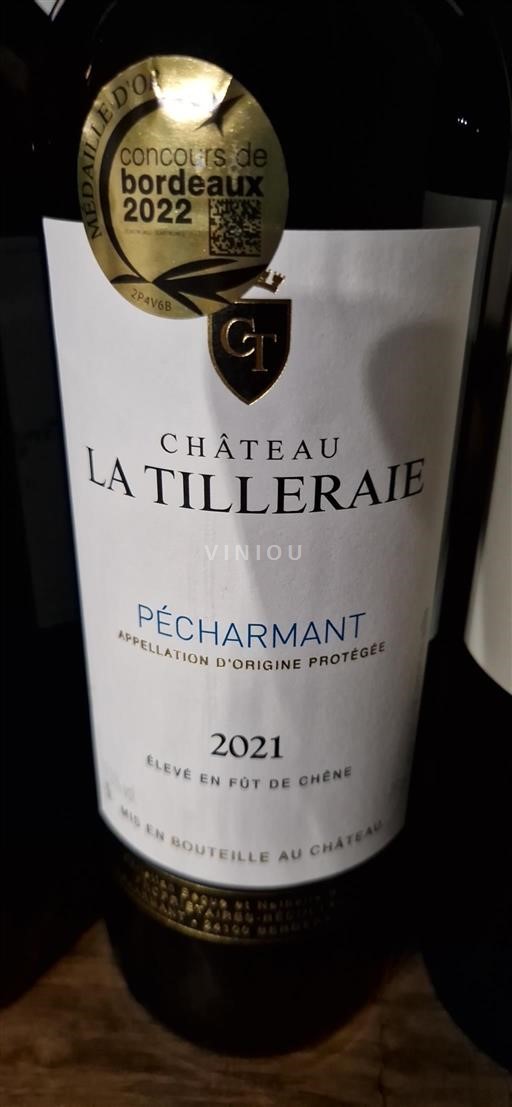 Zuidwest-Frankrijk Pécharmant Château La TilleraiE 2021