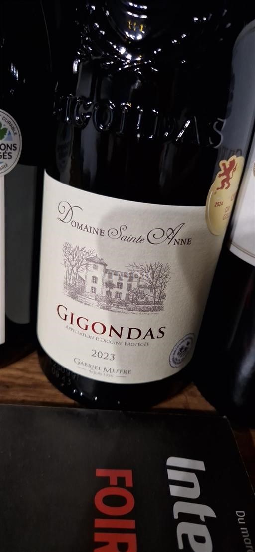 Vale do Ródano Gigondas Domaine Sainte Anne 2023