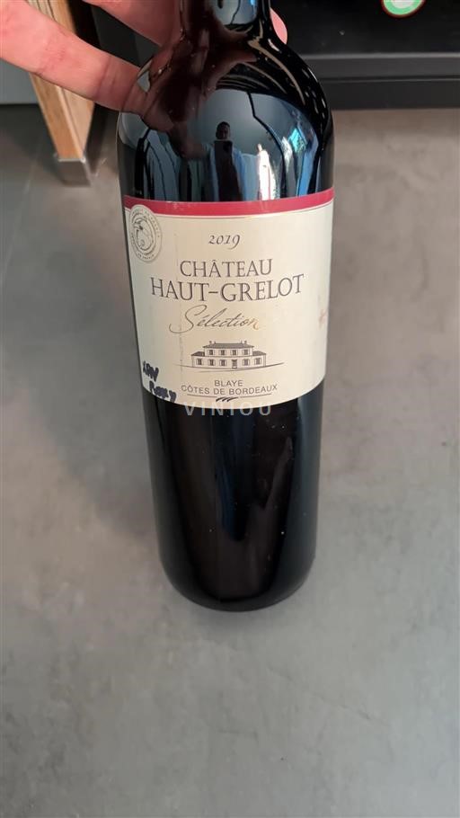 Bordeaux Blaye-côtes-de-bordeaux Château Haut-Grelot Sélection 2019