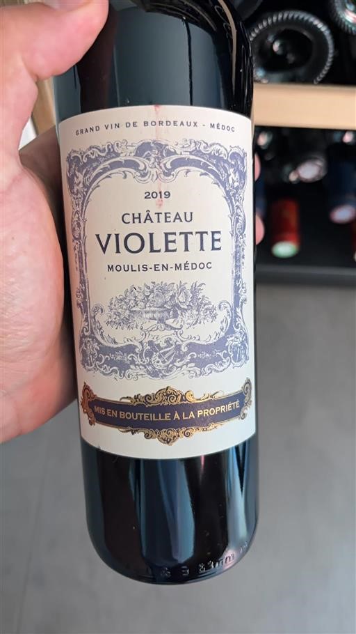 Bordeaux Moulis-en-Médoc Château Violette 2019
