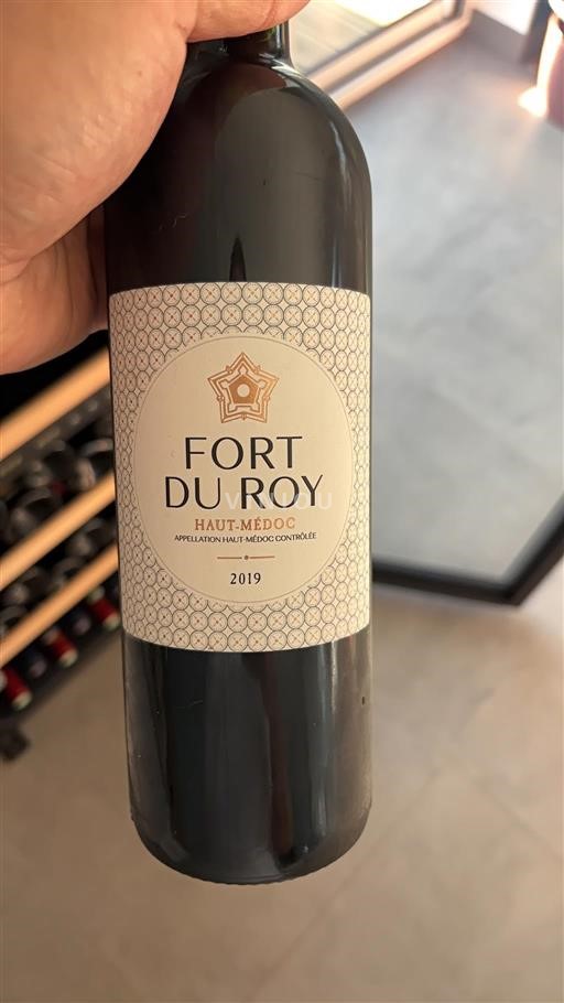 Vin Rouge sec Fort du Roy 2019 France Bordeaux Haut-Médoc AOC