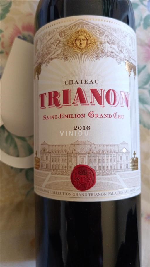 Bordeaux Saint-Émilion Grand Cru Grand Cru Château Trianon 2016