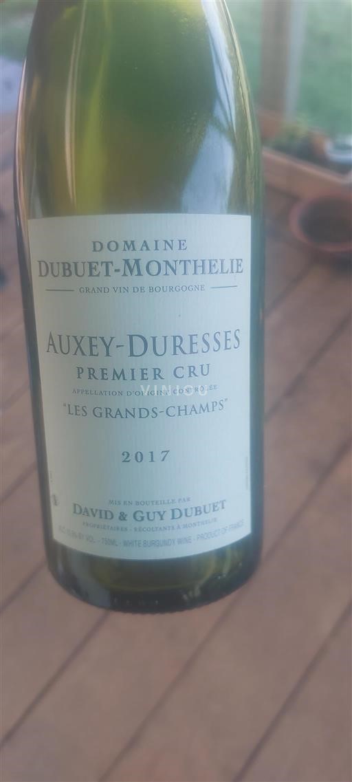 Burgundsko Auxey-Duresses Premier Cru Domaine Dubuet-Monphelie Les Grands-Champs 2017