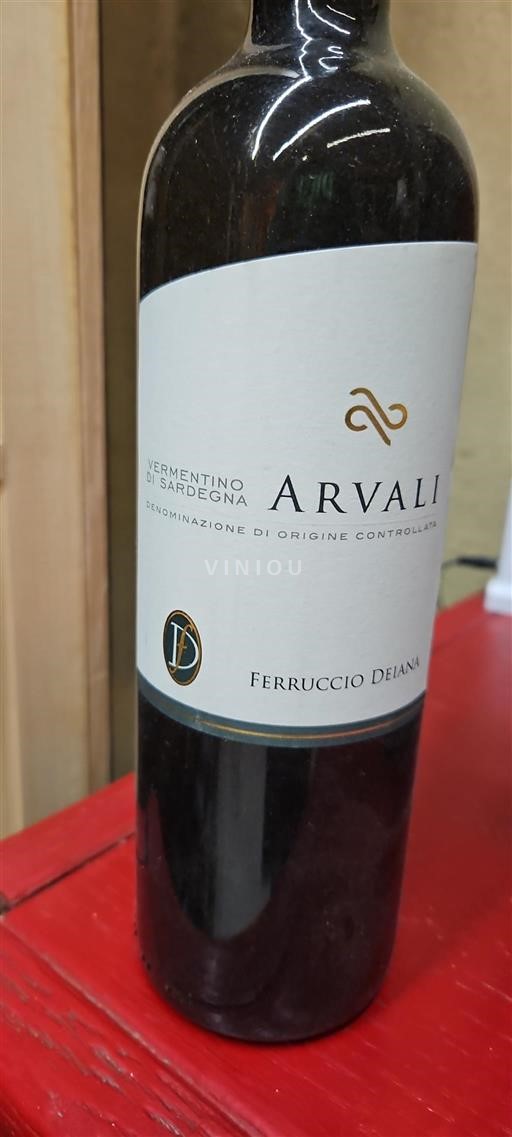 Sardaigne Vermentino di Sardegna Ferruccio Deiana Arvali 2017