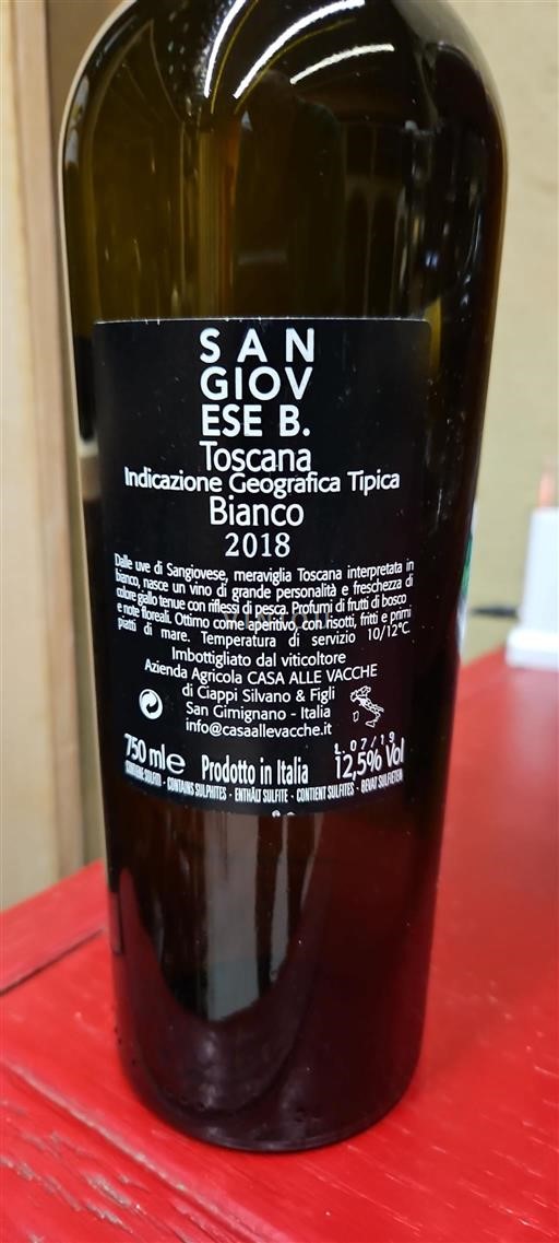 Toscana Non specificato Casa alle Vacche San Giovese B. 2018