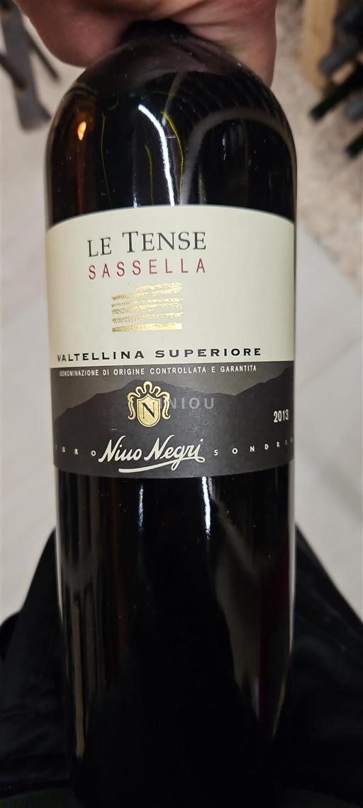 Lombardy Valtellina Superiore Nino Negri Le Tense Sassella 2013