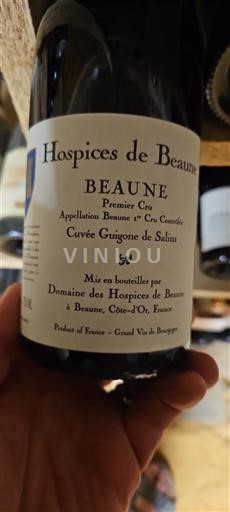 Bourgogne Beaune Premier Cru Hospices de Beaune Grugone de Salins 2019