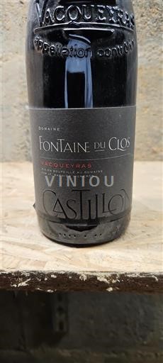 Vallée du Rhône Vacqueyras Domaine Fontaine du Clos Castillon 2013