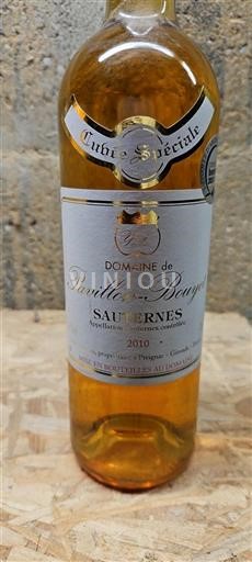 Bordeaux Sauternes Pavillon-Boyut Spéciale 2010