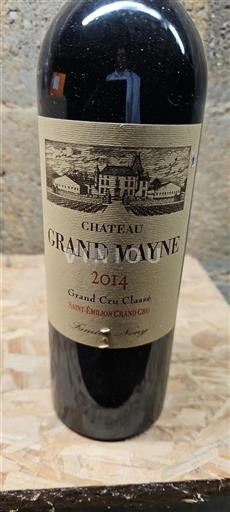 Bordeaux Saint-Émilion Grand Cru Grand Cru Château Grand Mayne 2014