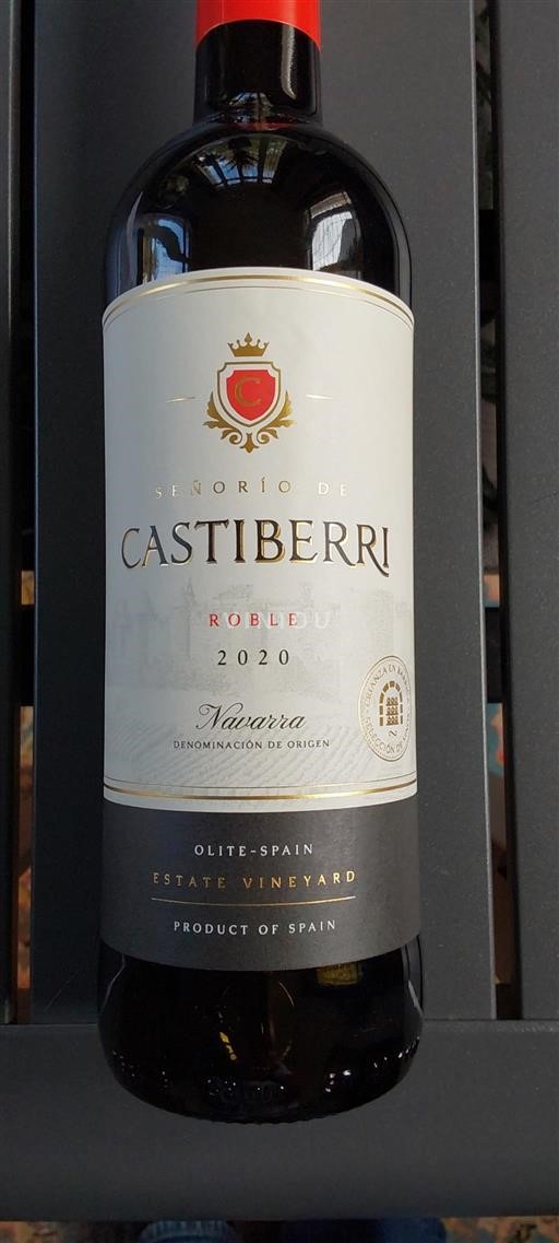 Andalusia Malaga Señorío de Castiberri Roble 2020