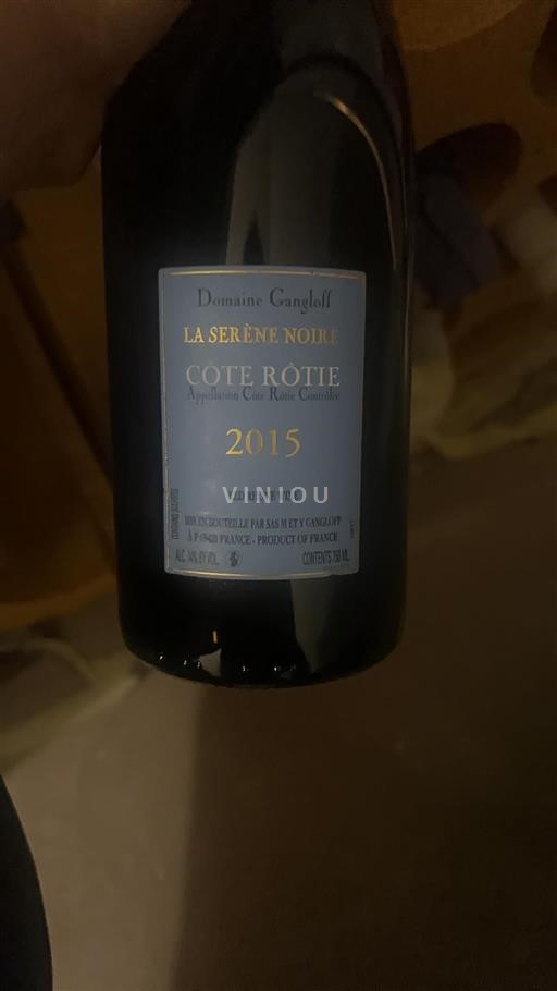 Valle del Rodano Côte-rôtie Domaine Gangloff La Sereine Noire 2015