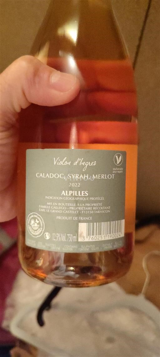 Alps and Rhone Valley Alpilles Earl Le Grand Castelet Violon d'Ingres 2022
